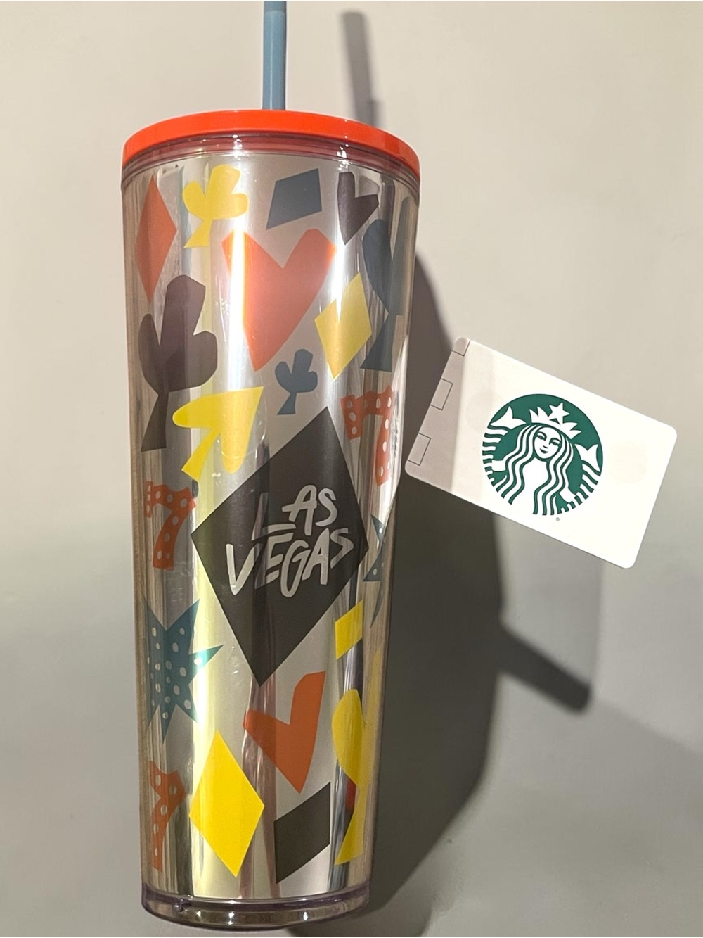 🪷 NWT Starbucks Las Vegas "Lucky 777" Collectors Exclusive Tumbler & $10 Card